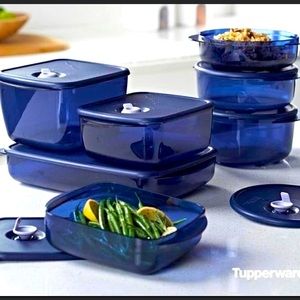 TUPPERWARE VENT N SERVE 7 PIECES SET